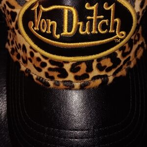 Leopard Von Dutch Cap
